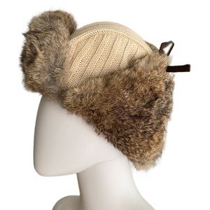 Fur Trimmed Hat by Hat Attack